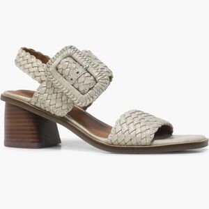 Gentle souls by Kenneth Cole - madyln slingback sandals -ice metallic leather